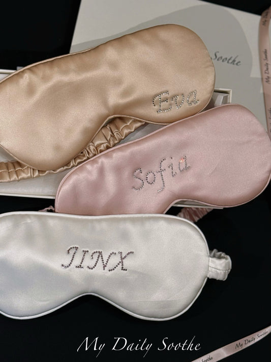 Custom-made Silk Eye Masks