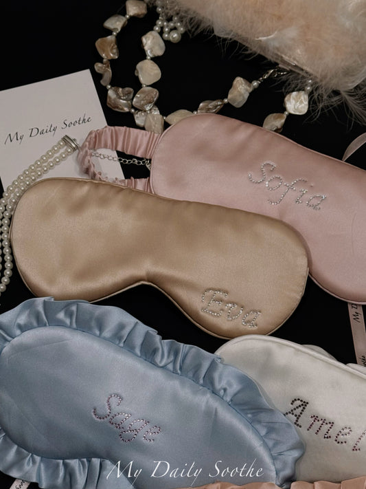 Custom-made Silk Eye Masks